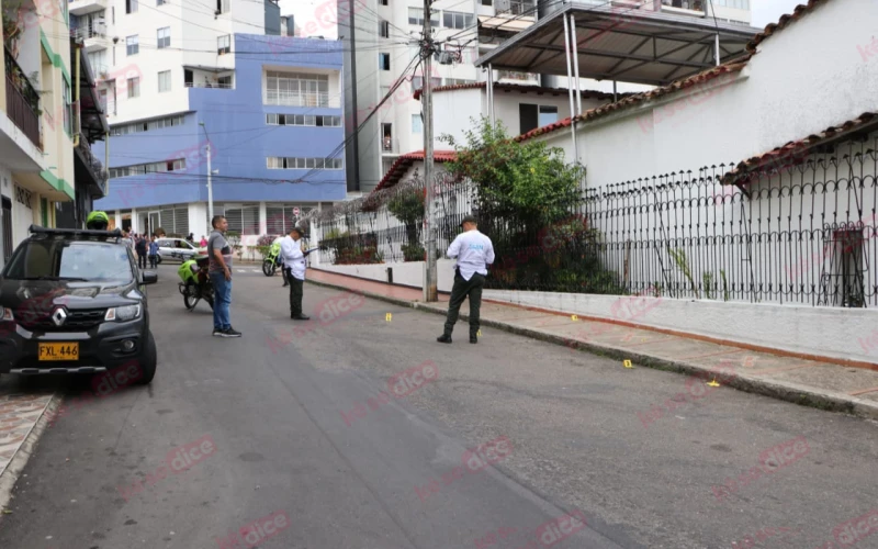 Joven es abatido a tiros en el barrio Tejaditos sector Álvarez  de Bucaramanga