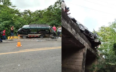 Accidente de tránsito deja nueve muertos y siete heridos en la Troncal del Caribe.