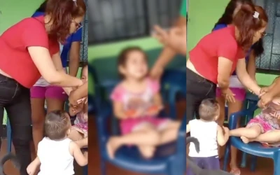 En Video: Brutal castigo en Arauquita una madre le  quema las manos de su hija de 5 años