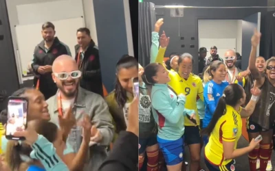 La victoria de Colombia en el Mundial Femenino se celebró al ritmo de J Balvin en Australia
