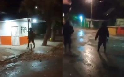 Detalles del video donde presuntamente disidencias de las Farc patrullan las calles de Puerto Wilches