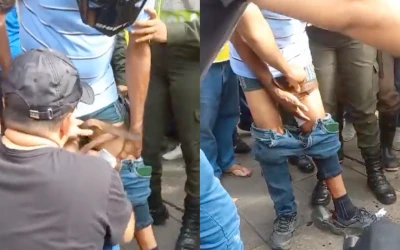 En video balacera en Barrancabermeja: Tres heridos en pleno sector comercial