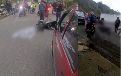 José Arquímedes, fue el motorizado que perdió la vida en accidente en Bucaramanga