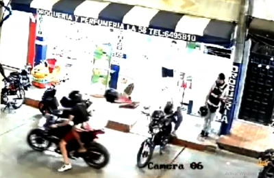 "Violencia en Floridablanca: Video revela momento exacto del ataque a transportistas informales"