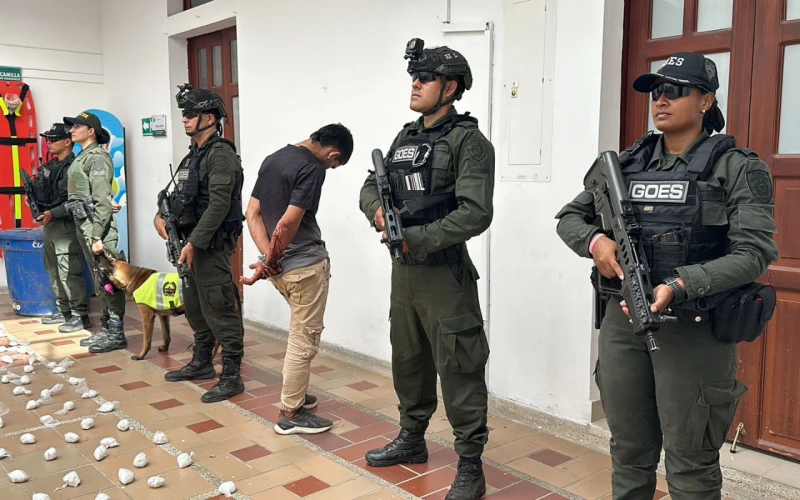 Incautados 180 Millones de Pesos en Drogas: Golpe Policial en Bucaramanga