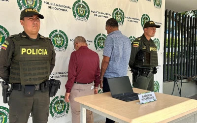 Dos individuos de 64 y 68 años fueron capturados por hurto en Bucaramanga