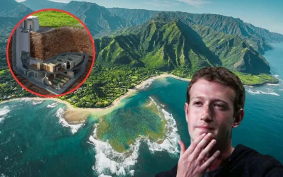 Zuckerberg levanta un monumental refugio en Hawái: ¿Preparándose para el apocalipsis?