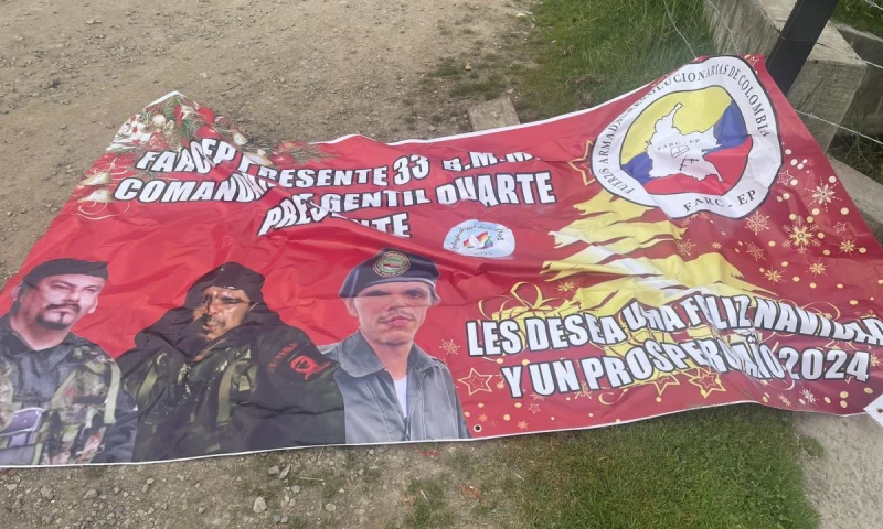 Mensajes navideños de disidencias FARC despiertan preocupación cerca a Bogotá