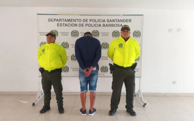 Capturado en Santander: hombre extranjero acusado de homicidio y porte ilegal de armas
