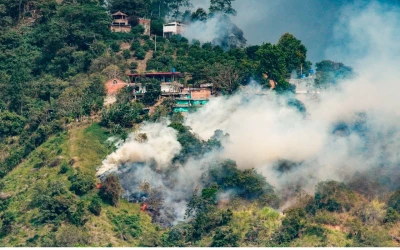 Alerta roja por incendios: 62 municipios Santandereanos en riesgo