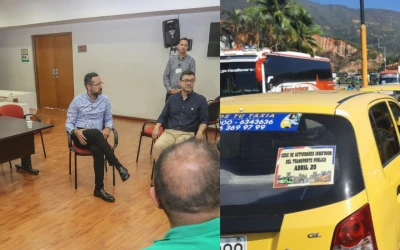 El Alcalde de Bucaramanga busca solución ante inminente protesta de taxistas por reajuste tarifario