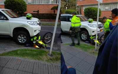 Empresario Chino arrolló a 'Falsos Policías' en un violento intento de hurto