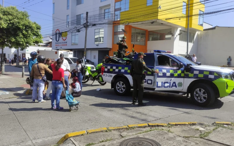 Detalles del enfrentamiento a bala entre la policía y asaltantes en Bucaramanga.