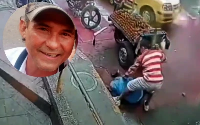 Último Homenaje a Delio Hernández Vendedor de Aguacates en Bucaramanga.
