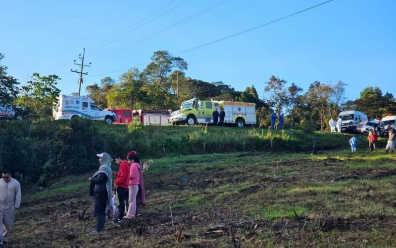 Accidente de bus en Boyacá deja cuatro muertos y 16 heridos.