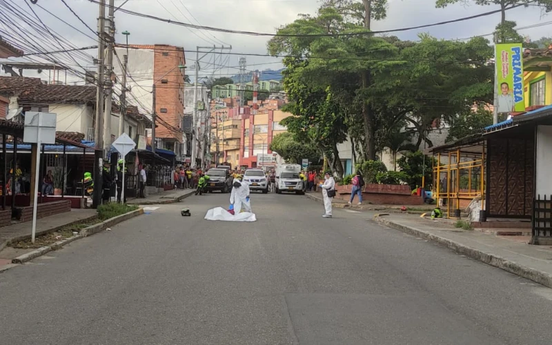 Sicariato en Bucaramanga: Un muerto y un herido en el barrio Asturias.