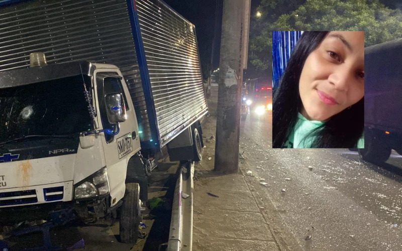 Accidente fatal en el Rincón de Girón: Camión arrolla a dos vendedores ambulantes