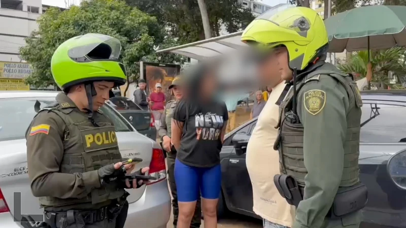 Pareja capturada en Bucaramanga con 11 kilos de marihuana