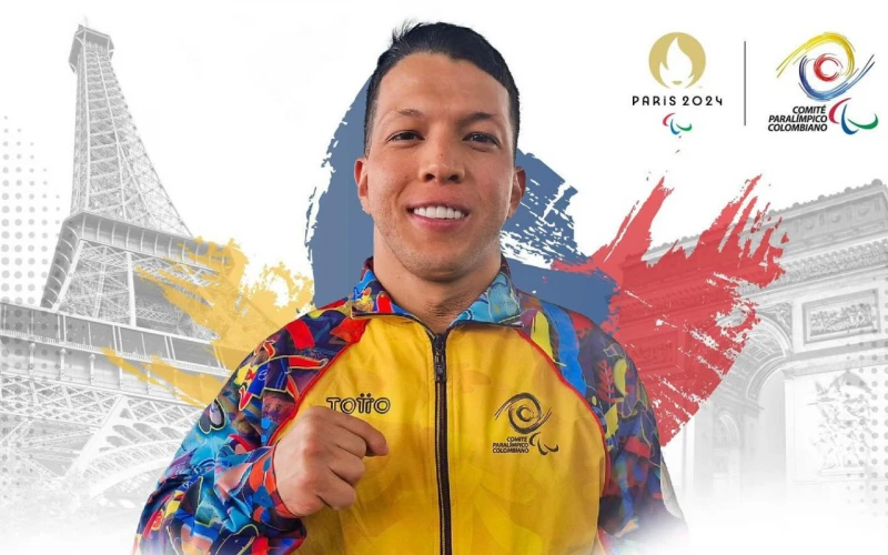 Nelson Crispín Corzo gana su tercera medalla en los Juegos Paralímpicos 2024