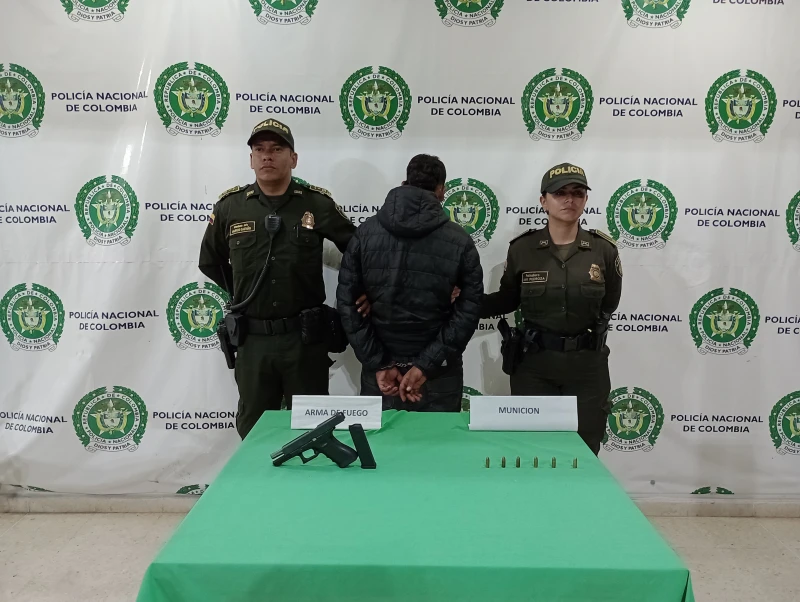 Policía de Bucaramanga captura a 11 personas por porte ilegal de armas