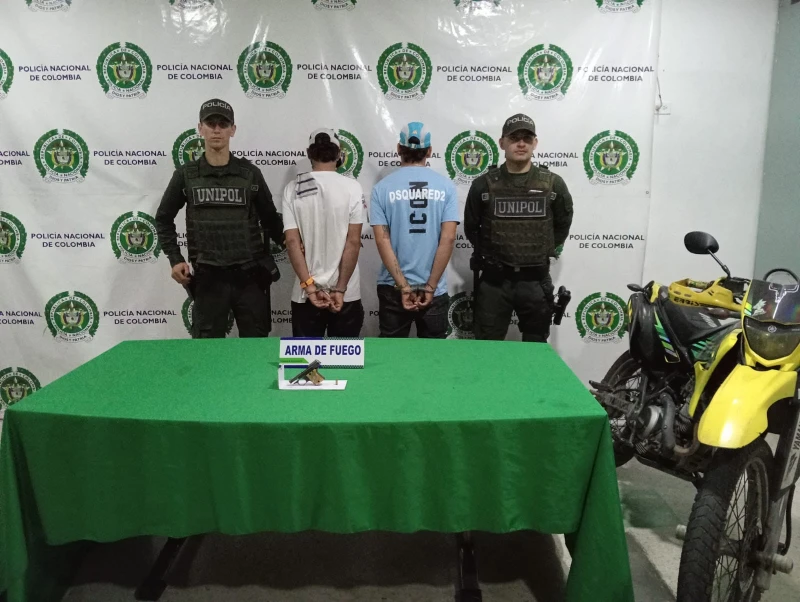 Policía de Bucaramanga captura a 11 personas por porte ilegal de armas