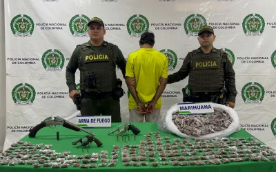 Policía de Bucaramanga captura a 11 personas por porte ilegal de armas