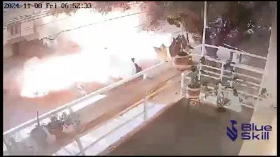 Explosión en Jamundí: video muestra el momento exacto del atentado