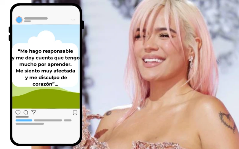 Se calientan las redes: Karol G sale al paso por la controversia de +57