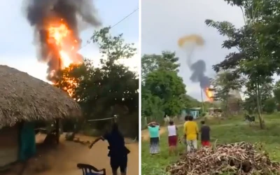 #EnVideo: Alerta tras erupción del volcán en San José de Mulatos en Antioquia.