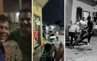 Video previo a la tragedia en Barranquilla: Masacre deja cuatro muertos y dos heridos.