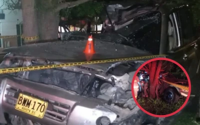 Accidente de tránsito en Guatiguará: Un fallecido y dos personas lesionadas