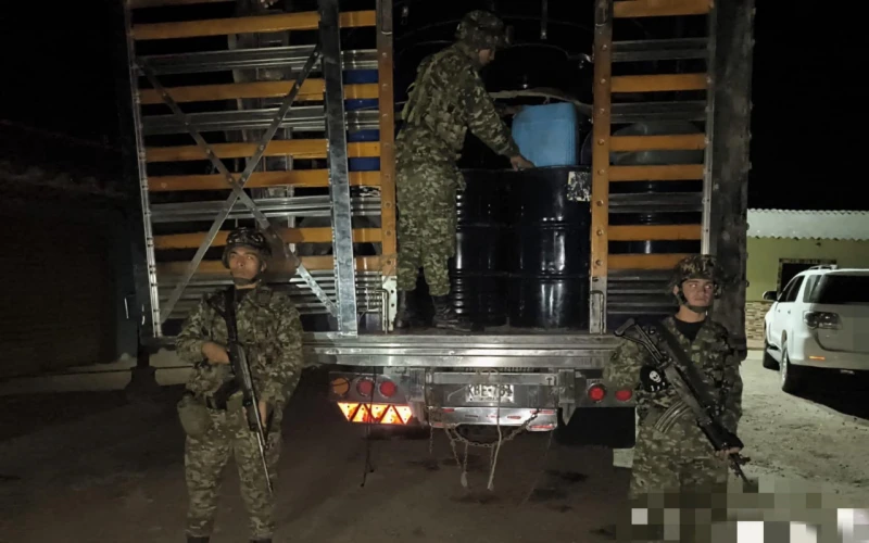 Desmantelan transporte de insumos para droga en ruta hacia Catatumbo