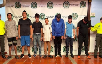 Capturados 11 integrantes de "Los Bucaros", red de microtráfico en el área metropolitana