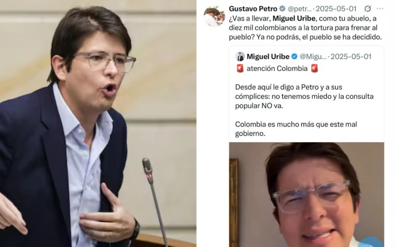 Video: Momento exacto del atentado del senador Uribe Turbay en pleno evento político.