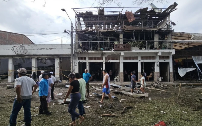 Atentados en serie dejaron dolor y miedo en las calles de Colombia