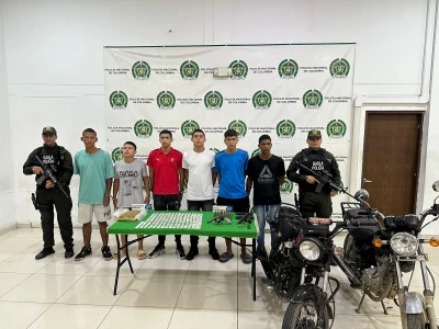 ¡Vacunaban con plomo! Policía tumbó banda que extorsionaba a comerciantes