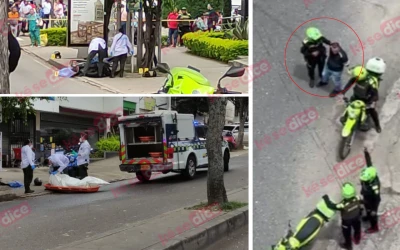 ¡Plomo en la 33! Presunto ladrón cayó muerto en pleno intento de atraco