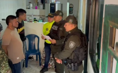 Golpe a “cordillera” en Piedecuesta: capturan alias “Richard” y su sicario.