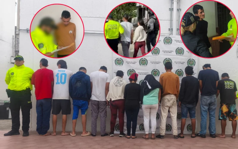 Repartían dosis, no domicilios: así cayó la banda de los falsos “domiciliarios” en Piedecuesta