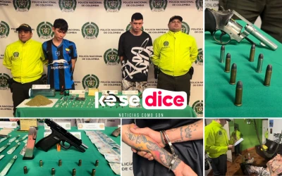 Cayeron con droga, plata y armas: golpe a red criminal en Piedecuesta