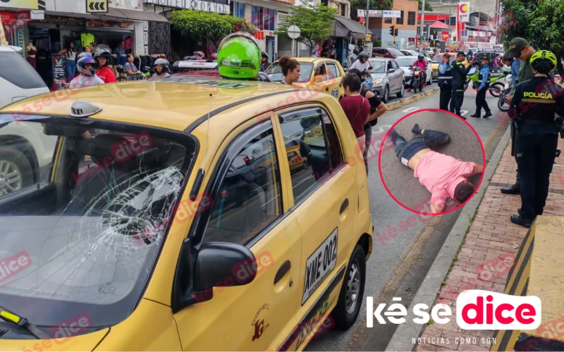 No usó el puente ni la cebra y terminó arrollado frente a La Isla