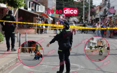 Millonario fleteo con persecución a bala en Girón
