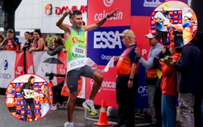 Color, sudor y gloria en la Media Maratón FCV: así vibró Bucaramanga este domingo