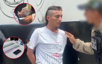 Así cayó “Juan Mechas”, presunto miembro de “Los del Sur”