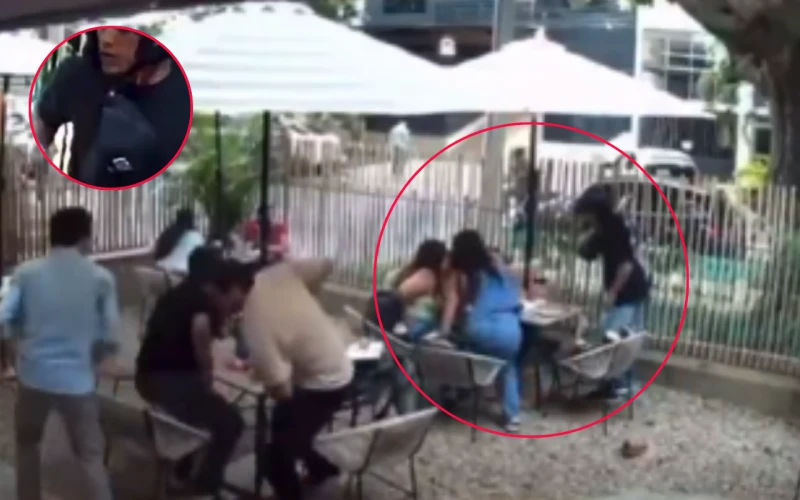 Ladrón sembró el pánico en un café de Cabecera