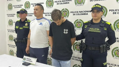 Policía captura a dos hombres por hurto de $25 millones en Floridablanca