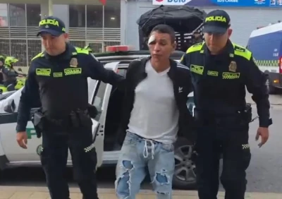 Robo, persecución y captura: así terminó la noche para un peligroso ladrón en Bucaramanga