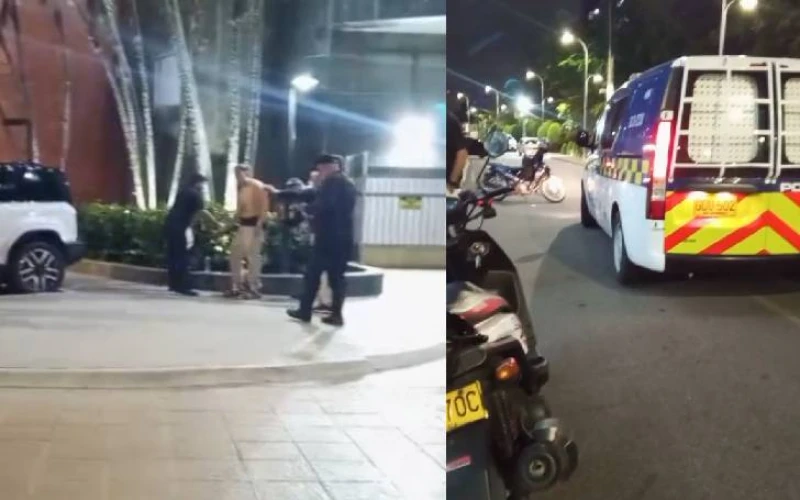 Le pegaron 4 tiros con traumática por robarlo en Cabecera