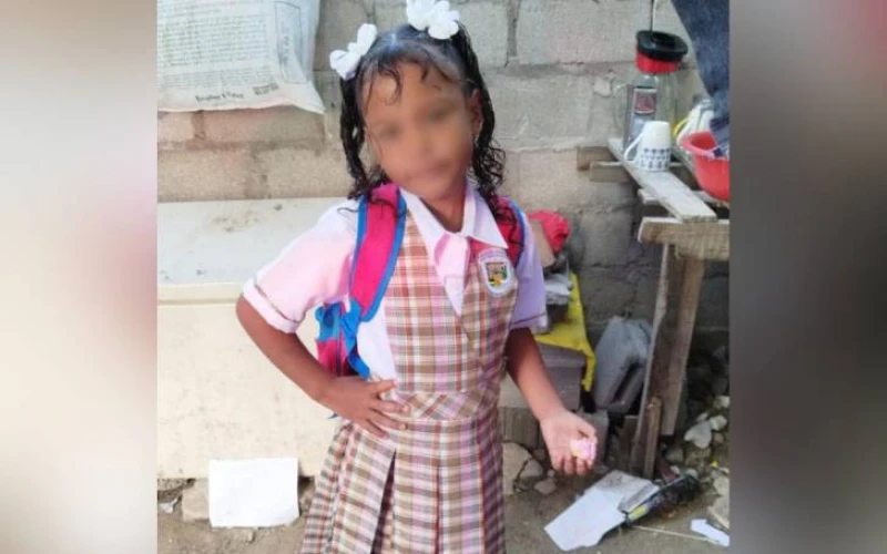 ¡Qué tragedia! Niña de 8 años murió arrollada por un camión