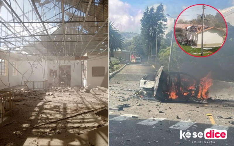 Ofrecen millonaria recompensa por los autores del atentado al Batallón Bolívar en Tunja.